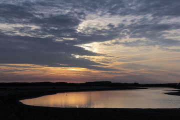 Wall Mural - lever du soleil, ou coucher