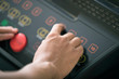 treadmill button