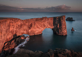 Wall Mural - Dyrhólaey Arch, vik, iceland