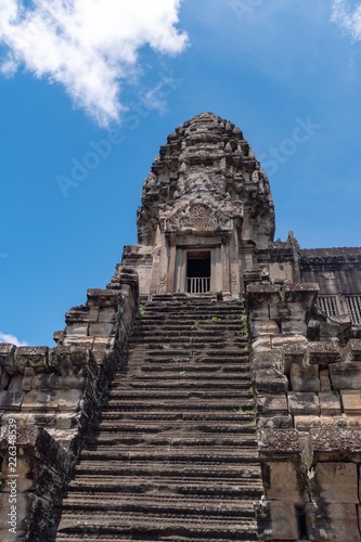 Fotografie, Obraz Angkor Thom Temple in Angkor Was near Siem Reap, Cambodia