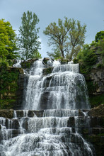 Waterfall At Chittenango Falls State Park, Upstate New York