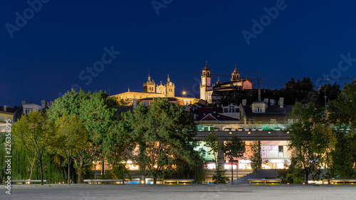 Se De Viseu A Noite Stock Photo Adobe Stock