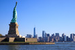 Statue de la liberté et Manhattan