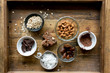 © Brooke Fitts - healthy dry ingredients for granola