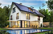 Traumhaus mit Sonnenkollektoren