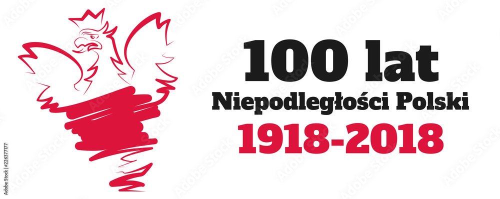 100 lat Niepodległości Polski - obrazy, fototapety, plakaty 