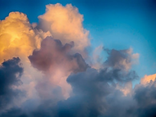 Wall Mural - Cumulus Clouds