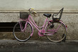 Bicicleta retro en la calle