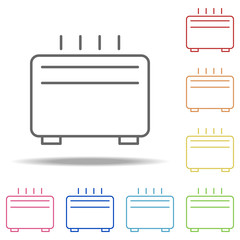 Poster - air conditioning icon. Elements of Web in multi colored icons. Simple icon for websites, web design, mobile app, info graphics