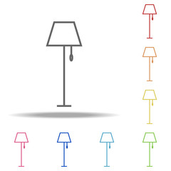 Poster - brace icon. Elements of Web in multi colored icons. Simple icon for websites, web design, mobile app, info graphics