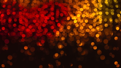 Wall Mural - abstract light bokeh for background
