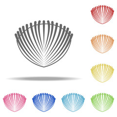 Poster - bonfire icon. Elements of Camping in multi colored icons. Simple icon for websites, web design, mobile app, info graphics