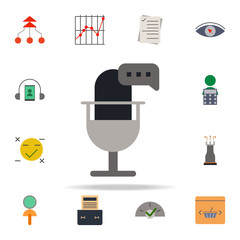 Poster - colored customer request icon. marketing icons universal set for web and mobile