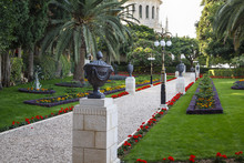 The Bahai Gardens, Haifa, Israel.