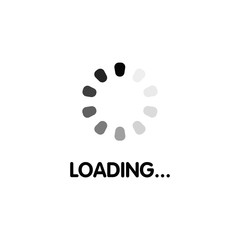 Set Loading icon. Download sign. Collection of simple web download. Vector.