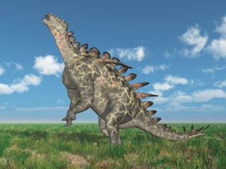 Fototapeta gad krajobraz dinozaur 3d