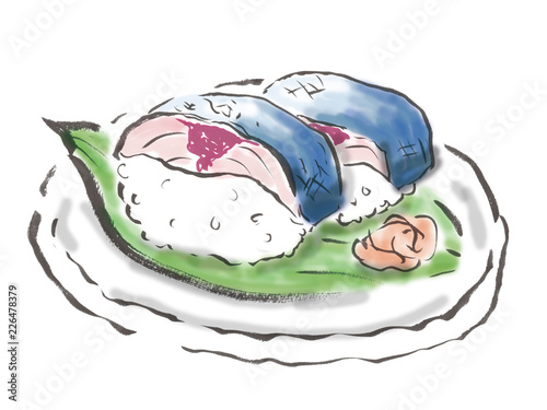 鯖寿司 Adobe Stock でこのストックイラストを購入して 類似のイラストをさらに検索 Adobe Stock