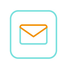 Poster - Message Icon Isolated on White Background Banner