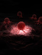 3d rendered medically accurate illustration of a cancer cell