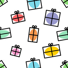 Wall Mural - Gift pattern