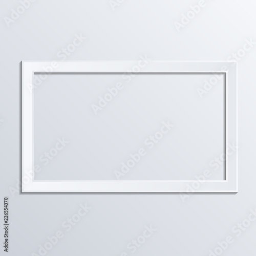 Download White Frame On White Background White Paper Cut Background Abstract Modern 3d Origami Paper Art Style Stock Vector Adobe Stock
