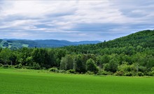 Blue Skies In Northern Maine