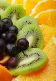 Fototapeta Tęcza - Close-Up of Fresh Fruits