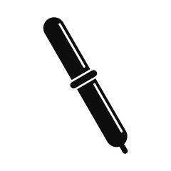 Poster - pipette icon. simple illustration of pipette vector icon for web design isolated on white background