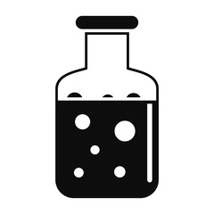 Poster - Chemical substance pot icon. Simple illustration of chemical substance pot vector icon for web design isolated on white background