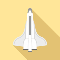 Poster - spaceship icon. flat illustration of spaceship vector icon for web design