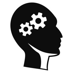 Poster - solving problem icon. simple illustration of solving problem vector icon for web design isolated on 