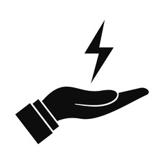 Poster - Save energy icon. Simple illustration of save energy vector icon for web design isolated on white background