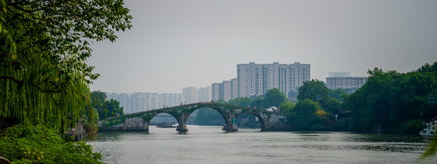 Poster - Scenery of the Hangzhou section of the Grand Canal