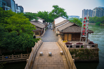 Wall Mural - Scenery of the Hangzhou section of the Grand Canal