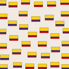 Wall Mural - Colombia flag background