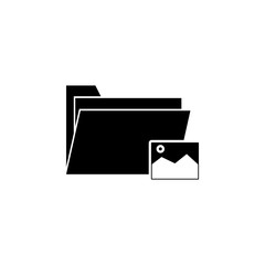 Poster - Web, files, folders, documents icon isolated. Premium quality graphic design. Signs and symbols collection icon for websites, web design, mobile app