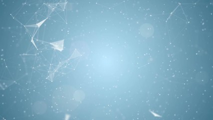 Poster - Gentle Christmas Morning Snow - seamless loop