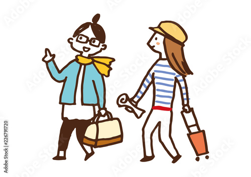 女子旅 Stock イラスト Adobe Stock 女子旅 Stock イラスト Adobe Stock