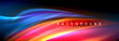 Fluid color wave line background. Trendy abstract layout template for business or technology presentation, internet poster or web brochure cover, wallpaper