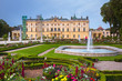 Beautiful architecture of the Branicki Palace in Bialystok, Poland