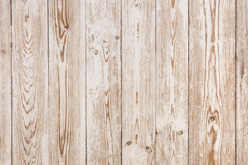 Wall Mural - Aged Light Wooden Background Texture With Pilled Or Cracks White Paint.Close Up Old Wood Texture. White Or Grey Wood.
