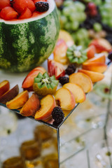 Wall Mural - Fresh fruits on the buffet table