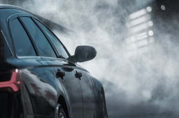 Car in the Washing Station