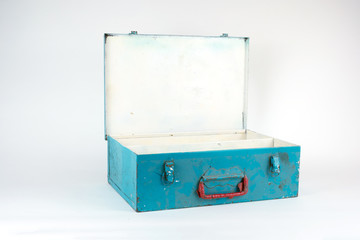 Vintage Metal Tool Box