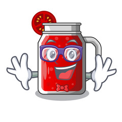 Sticker - Geek sweet tomato juice in character glass