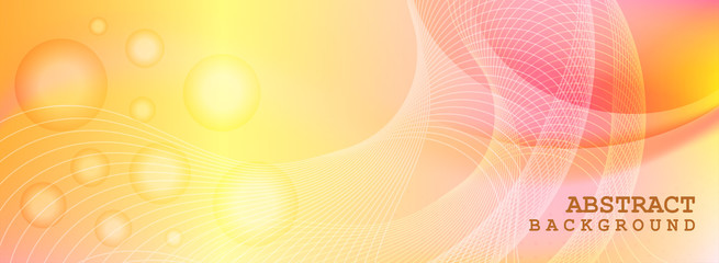 Wall Mural - abstract banner background