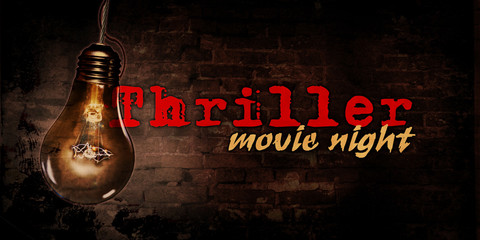 Wall Mural - Thriller movie night