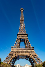 Tour Eiffel Paris Tower Symbol Close Up Detail