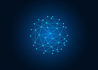 Wall Mural - Technology background.
