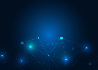 Wall Mural - Technology background.